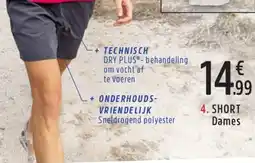 Intersport Short dames aanbieding
