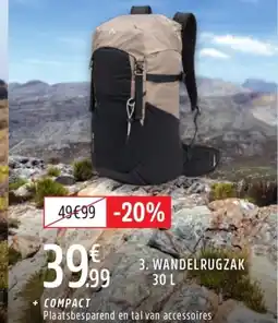 Intersport wandel rugzak aanbieding