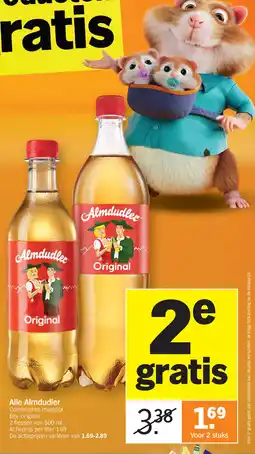 Albert Heijn Alle Almdudler aanbieding