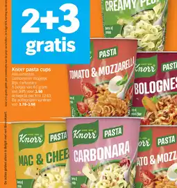 Albert Heijn knorr pasta cups aanbieding