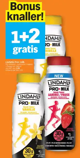 Albert Heijn Lindahls Pro+ milk aanbieding