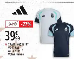 Intersport Trainingsshirt voetbal aanbieding