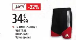 Intersport Trainingsshort voetbal aanbieding