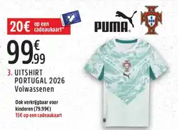 Intersport Uitshirt portugal 2026 aanbieding