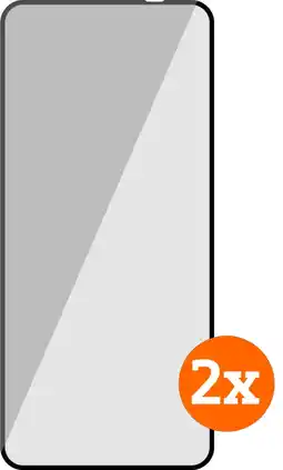 Coolblue BlueBuilt Oneplus Nord CE 5 Screenprotector Glas Duo Pack aanbieding