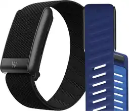 Coolblue WHOOP 5.0 Peak Noir Abonnement 1 An + WHOOP 5.0 SportFlex Bracelet Bleu aanbieding