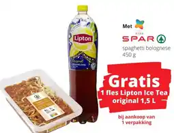 Spar Spaghetti Bolognese aanbieding