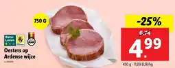 Lidl Oesters op Ardense Wijze aanbieding