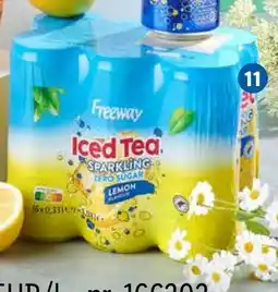 Lidl Freeway Iced Tea Zero Bruisend aanbieding
