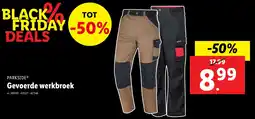 Lidl Parkside Gevoerde Werkbroek aanbieding