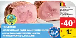 Carrefour Gesmoorde ham van varken van weleer Kwaliteitsketen aanbieding