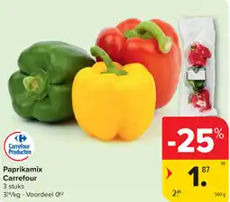 Carrefour Paprikamix Carrefour aanbieding