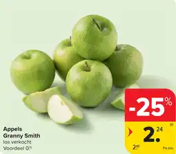 Carrefour Appels Granny Smith aanbieding