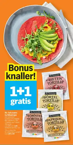 Albert Heijn No Fairytales Tortillawraps aanbieding