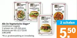Albert Heijn Alle De Vegetarische Slager aanbieding