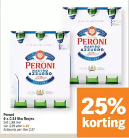 Albert Heijn Peroni aanbieding