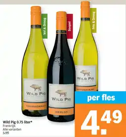 Albert Heijn Wild Pig aanbieding