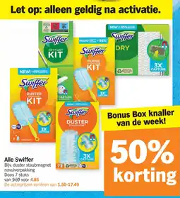 Albert Heijn Alle Swiffer aanbieding