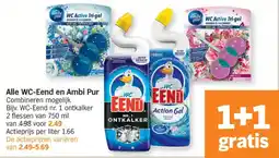 Albert Heijn Alle WC-Eend en Ambi Pur aanbieding