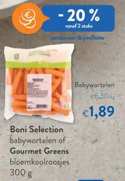OKay Boni Selection babywortelen aanbieding