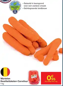 Carrefour Wortelen Kwaliteitsketen Carrefour aanbieding