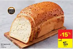 Carrefour WiWit tijgerbrood 800 g 2,36€/kg Tijgerbrood aanbieding