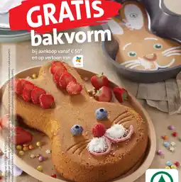 Spar Gratis bakvorm aanbieding