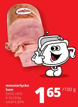 Spar Meesterlycke ham aanbieding