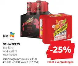 Spar Schweppes aanbieding