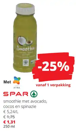 Spar Smoothie aanbieding