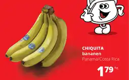 Spar Chiquita Bananen aanbieding