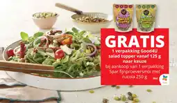 Spar Spar Fijnproeversmix met Rucola aanbieding