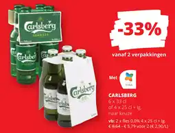 Spar Carlsberg aanbieding