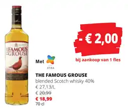 Spar The Famous Grouse aanbieding