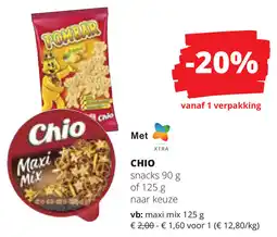 Spar Chio aanbieding