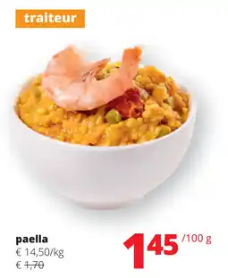 Spar Paella aanbieding
