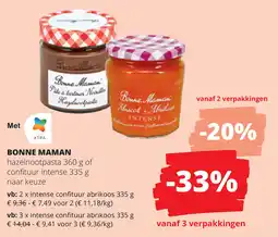 Spar Bonne Maman aanbieding