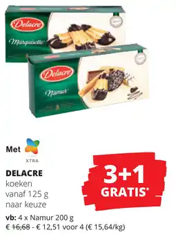 Spar Delacre Koeken aanbieding