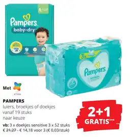 Spar Pampers aanbieding