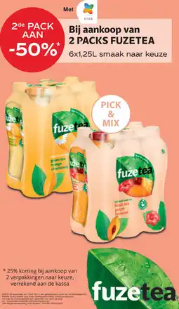Spar Fuze tea aanbieding