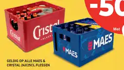 Spar Alle Maes en Cristal aanbieding