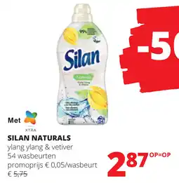 Spar Silan naturals aanbieding