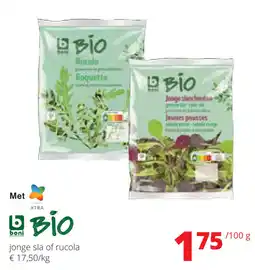 Spar Jonge Sla of Rucola aanbieding