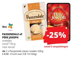 Spar Passendale of Père Joseph aanbieding