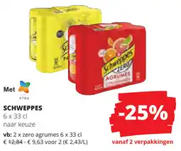 Spar Schweppes aanbieding