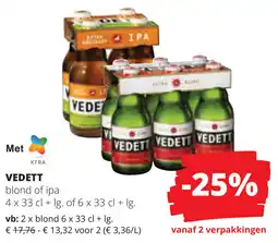 Spar Vedett aanbieding