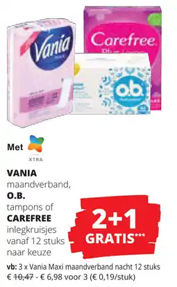 Spar Vania, O.B. of Carefree aanbieding