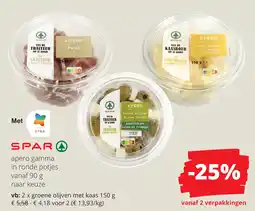 Spar Spar apero gamma aanbieding