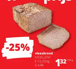 Spar Vleesbrood Excellent aanbieding