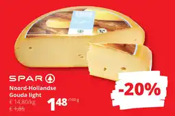 Spar Spar Noord-Hollandse Gouda light aanbieding